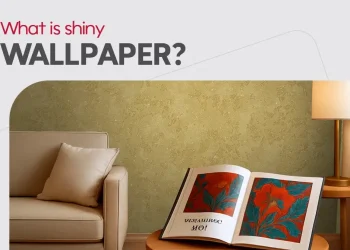 کاغذ دیواری شاین دار چیست؟