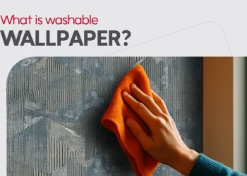 کاغذ دیواری قابل شستشو چیست؟ نحوه تشخیص و نحوه تمیز کردن آن