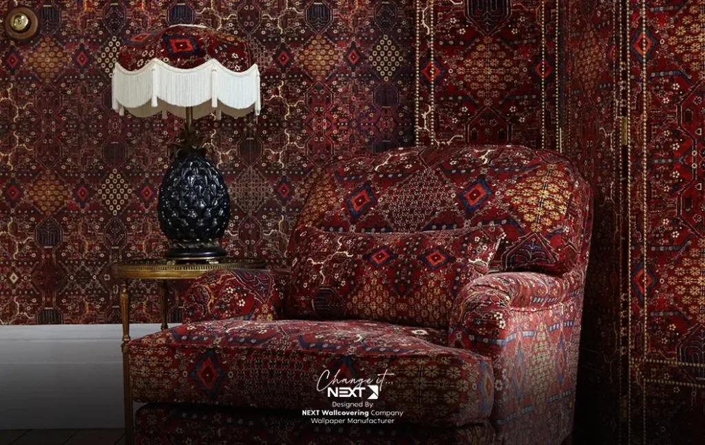 کاغذ دیواری طرح سنتی