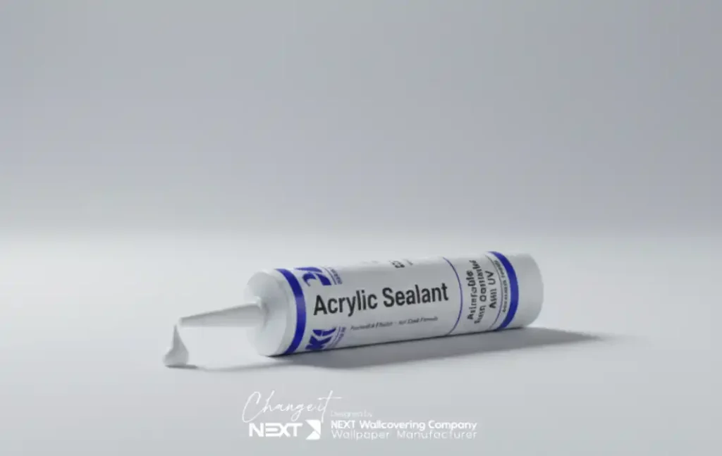 چسب آکریلیک برای کاغذ دیواری
