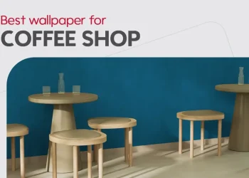 کاغذ دیواری کافه