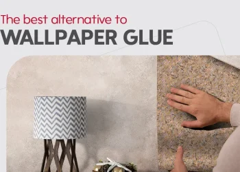 جایگزین چسب کاغذ دیواری