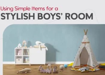 دکوراسیون اتاق خواب پسرانه با وسایل ساده