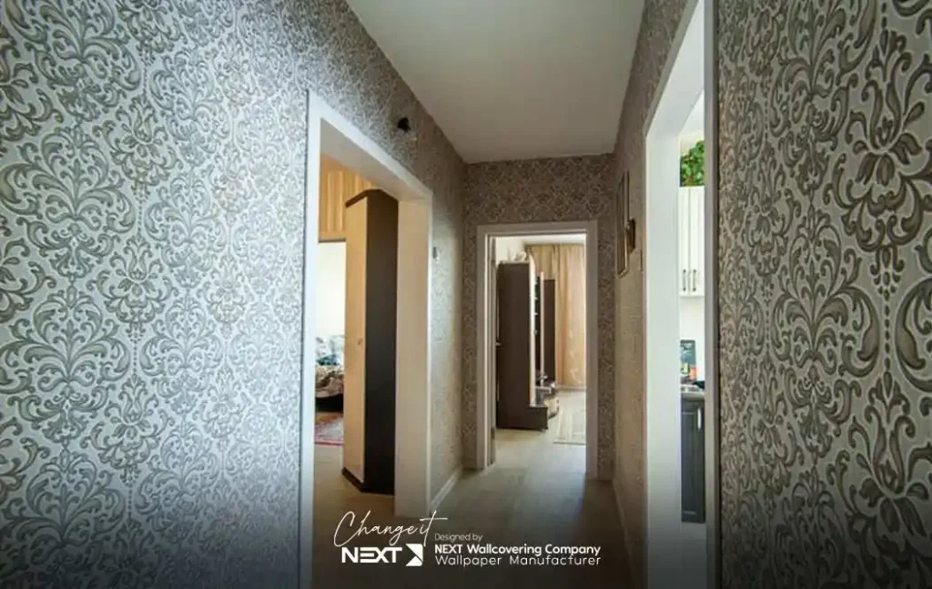 کاغذ دیواری راهرو اتاق خواب