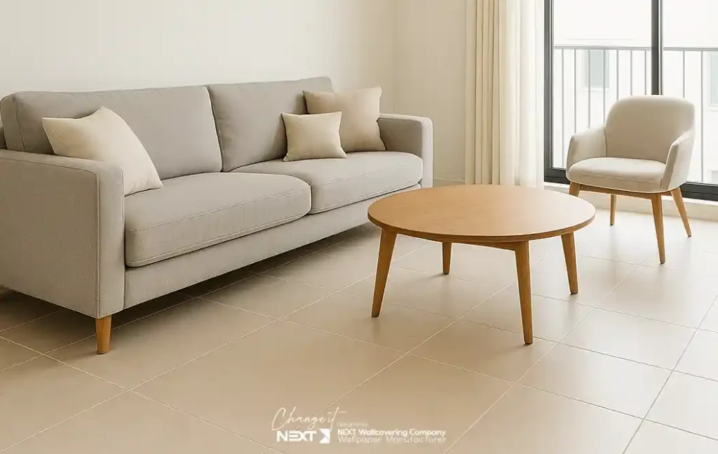 استفاده از کف‌پوش‌ یا سرامیک روشن در خانه های مدرن