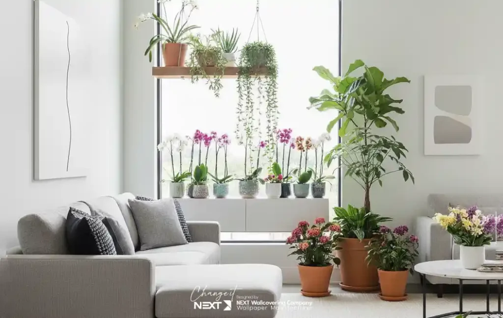 استفاده از گیاهان و گلدان‌های مینیمال در خانه های مدرن