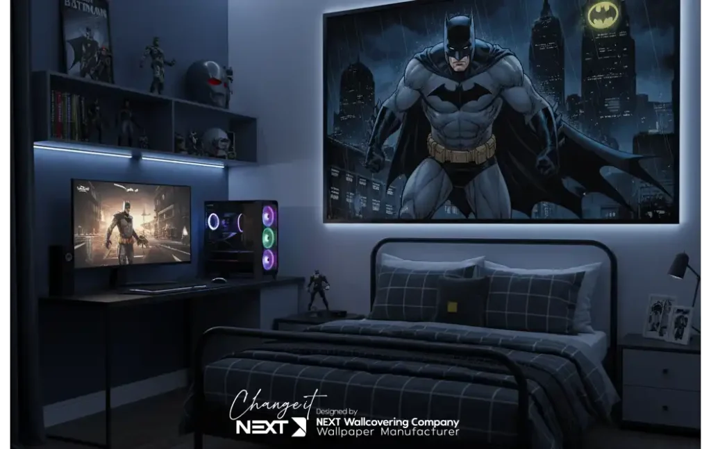 پوستر بت من در دکوراسیون پسرانه