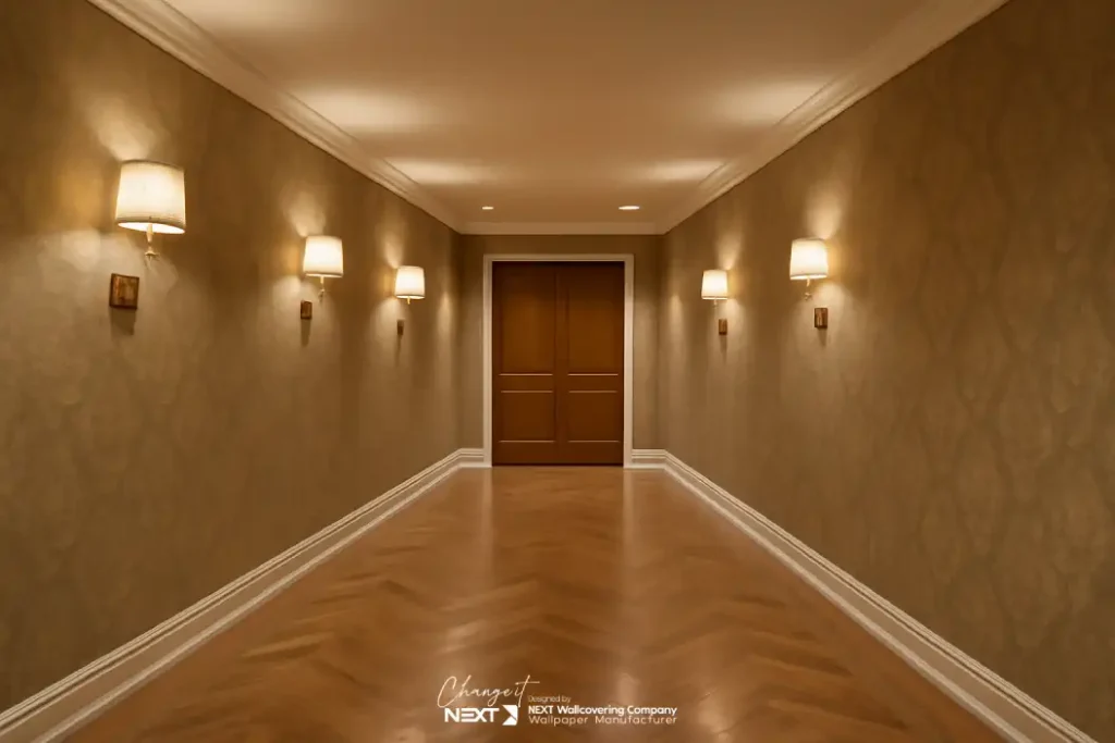 کاغذ دیواری راهرو شیک