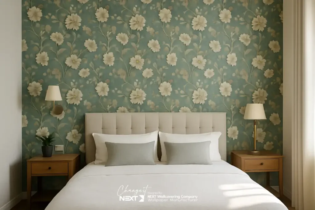 استفاده کردن از کاغذ دیواری در اکسنت وال