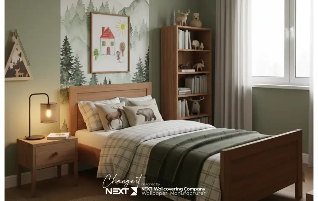 استفاده از نقاشی برای دکوراسیون اتاق پسرانه