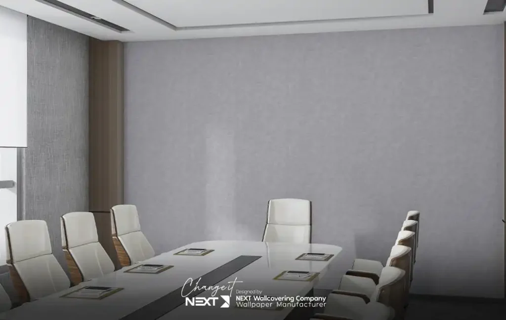 آیا استفاده از کاغذ دیواری در اتاق کار درست است؟