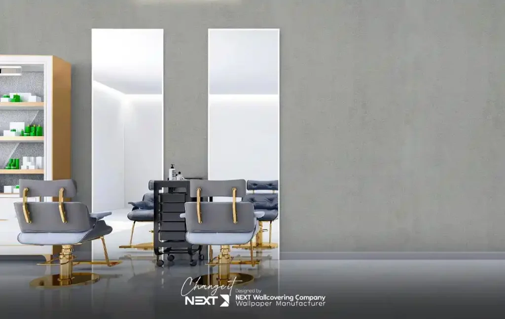 کاغذ دیواری آرایشگاه