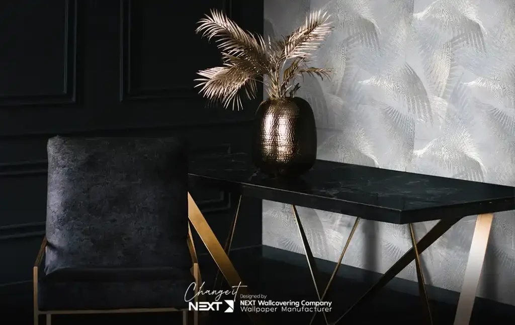 ست کاغذ دیواری سه بعدی با مبل مدرن