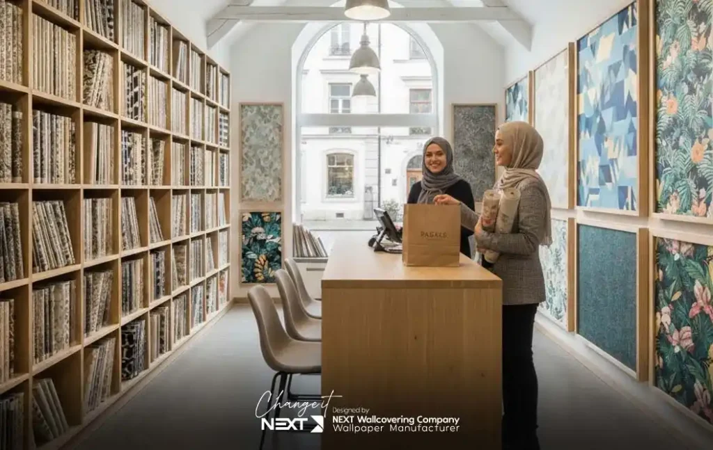 مرکز فروش کاغذ دیواری قم