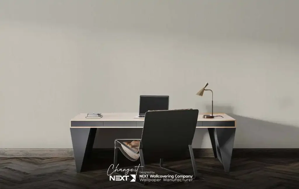 کاغذ دیواری شاین دار برای اتاق کار