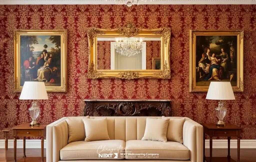 سبک کلاسیک در کاغذ دیواری، ترند ترین سبک کاغذ دیواری در سال 1404