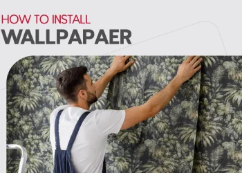 آموزش نصب کاغذ دیواری