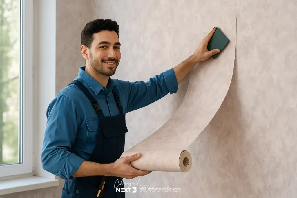 نصب کاغذ دیواری متری چند