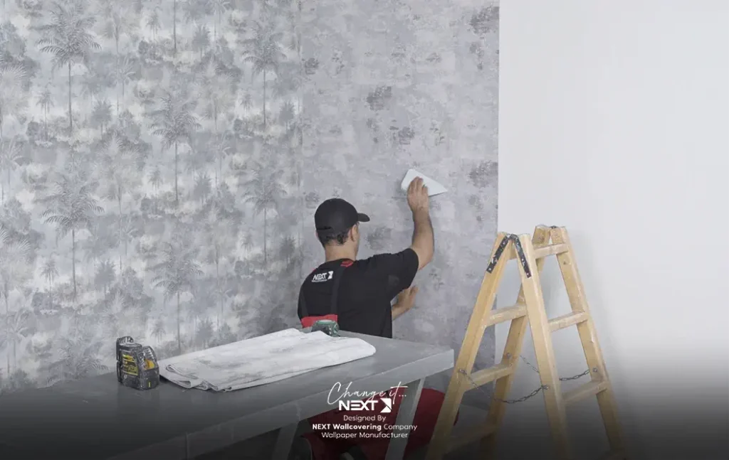 ارائه خدمات نصب کاغذ دیواری در قم