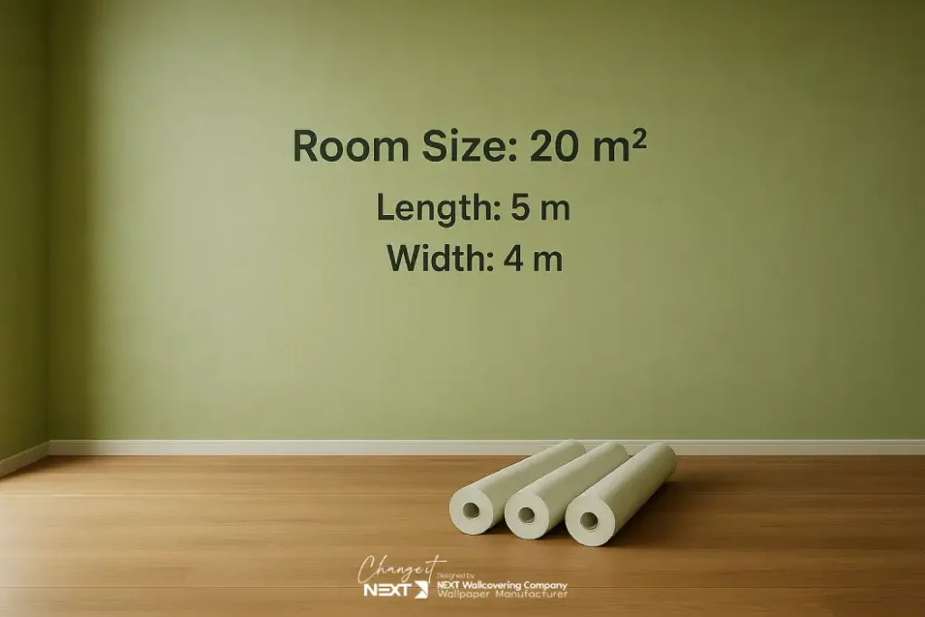 قیمت کاغذ دیواری برای اتاق 20 متری