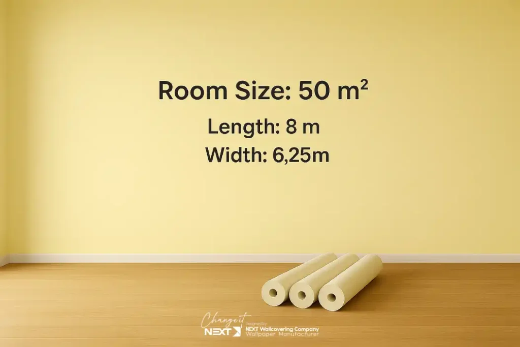 هزینه کاغذ دیواری خانه 50 متری