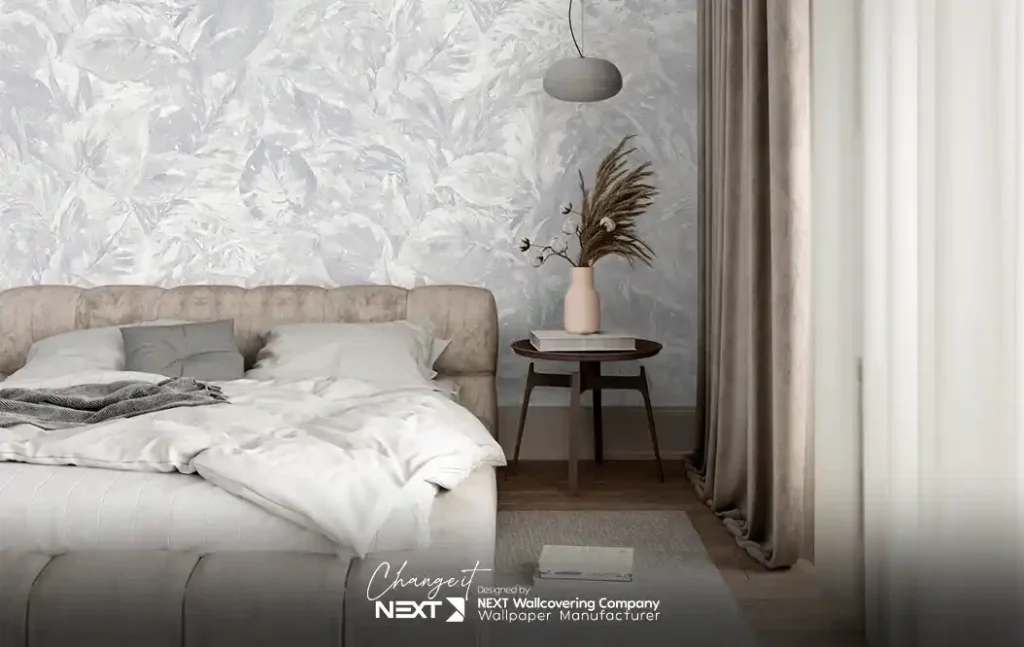 استفاده از رنگ روشن دکوراسیون اتاق خواب کوچک