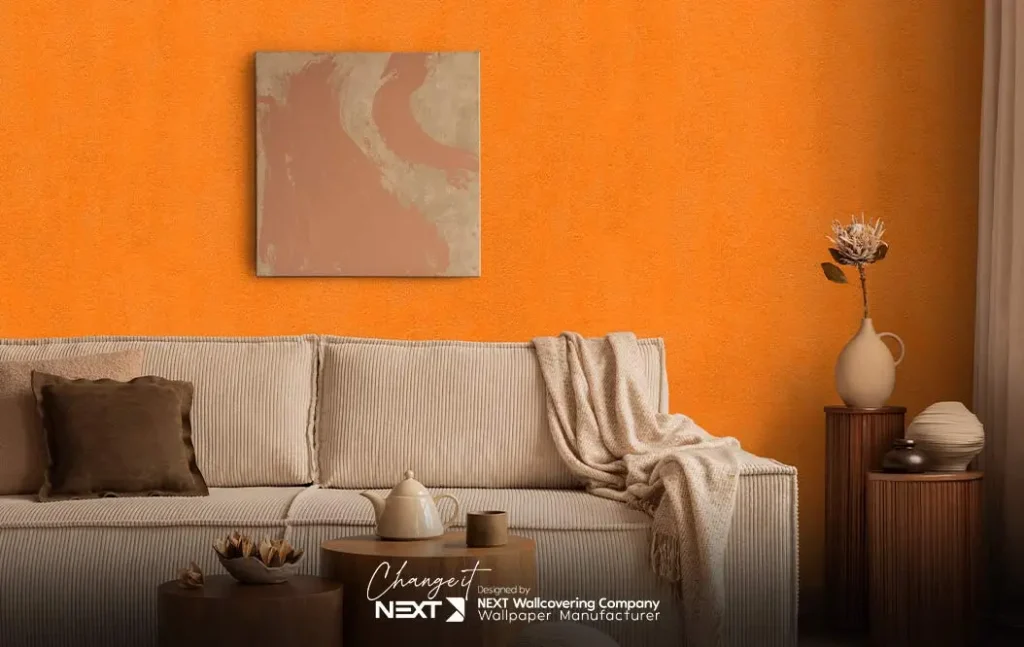 دکوراسیون پاییزی نارنجی