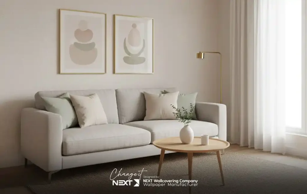 ست کاغذ دیواری با دکوراسیون برای تغییر دکوراسیون منزل