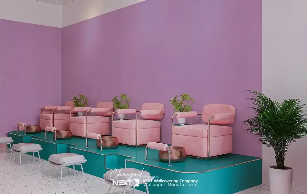 دکوراسیون آرایشگاه مردانه ساده