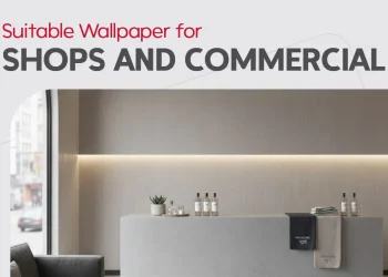 کاغذ دیواری مناسب مغازه